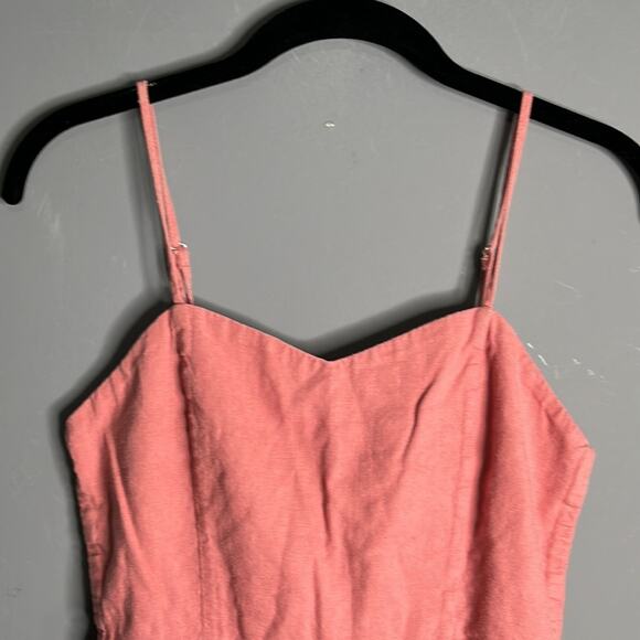 Forever 21 Pink Spaghetti Strap Romper Size Small - Picture 2 of 9